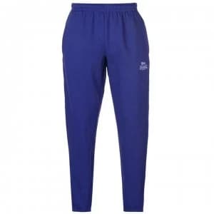 Lonsdale Cuffed Hem Fleece Pants Mens - Navy
