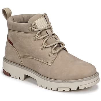 Levis SOLVI ANKLE womens Mid Boots in Beige