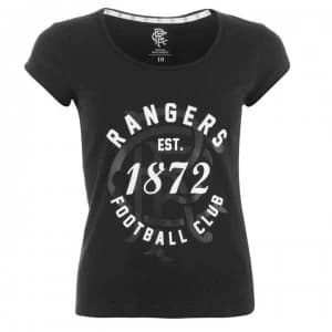 Team FC 1872 T Shirt Ladies - Black