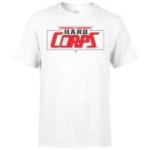 Valiant Comics Classic Hard Corps Logo T-Shirt - L - White