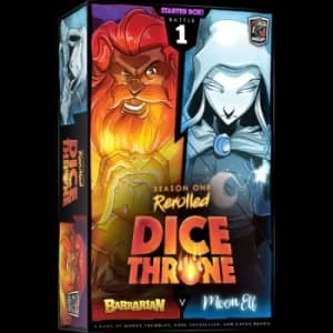 Dice Throne: Season One Rerolled 1: Barbarian vs. Moon Elf Dice Game