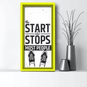 3060AHS-015 Multicolor Decorative Framed MDF Painting