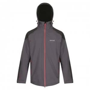 Regatta Oklahoma Jacket Mens - Seal Grey/Blk