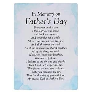 Graveside Memorial Cards - On Father's Day