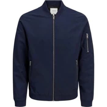Jack and Jones Bomber Jacket - Navy Blazer