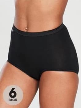 Sloggi 6 Pack Maxi Briefs