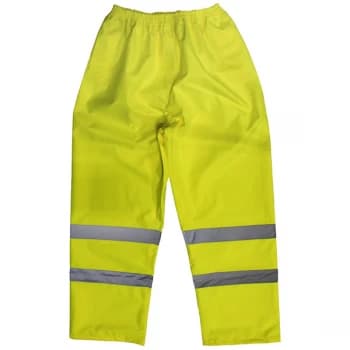 Worksafe 807M Hi-Vis Yellow Waterproof Trousers - Medium