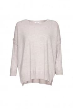 Great Plains Rania Cashmere and Wool Blend Jumper Purple