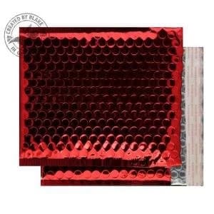 Blake Purely Packaging CD Peel and Seal Padded Envelopes Festive Red