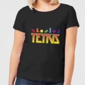 Tetris Multi Blocks Womens T-Shirt - Black - 3XL - Black