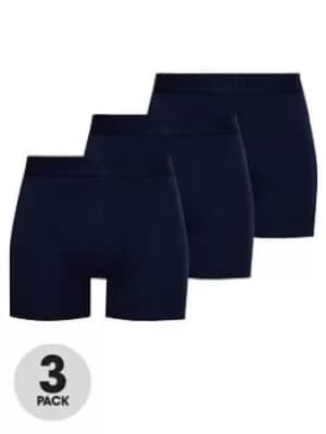Superdry Boxer Multi Triple Pack, Navy Size M Men