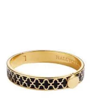 Ladies Halcyon Days Gold Plated Agama Bangle HBAGA0610G
