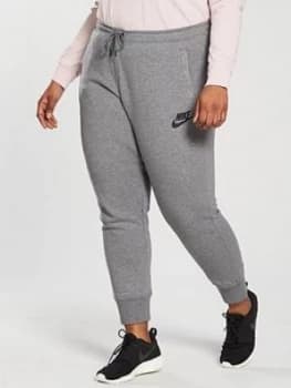 Nike Sportswear Rally Jog Pant Curve Grey Heather Grey Heather Size 26 283X Women