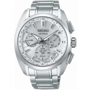 Mens Seiko Chronograph Solar Powered Watch