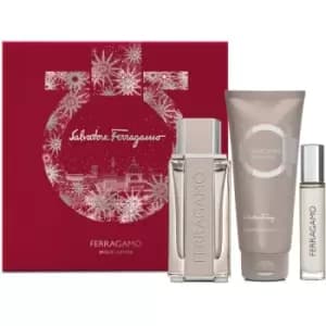 Salvatore Ferragamo Bright Leather gift set pro muze I.