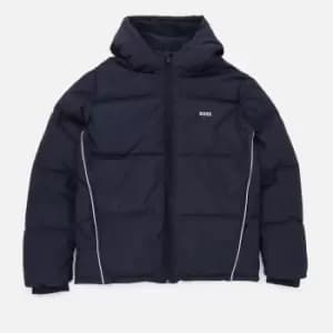 Hugo Boss Boys Water Repellant Shell Puffer Jacket