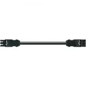 Mains cable Mains socket Mains plugTotal number of pins 5 PEBlackWAGO