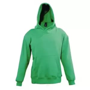 SOLS Childrens/Kids Slam Hooded Sweatshirt (12 Years) (Kelly Green)