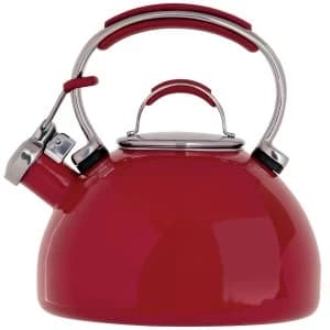 Prestige Enamel PR50558 2L Stove Top Whistling Kettle