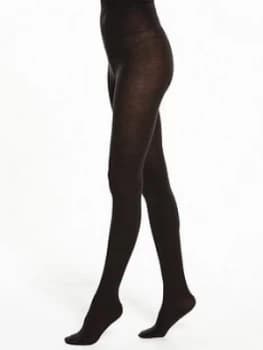 Pretty Polly 100 Denier Supersoft Opaque Tights - Black
