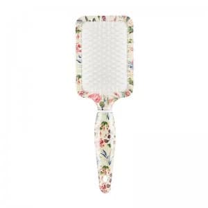 The Vintage Cosmetic Company Floral Paddle Brush
