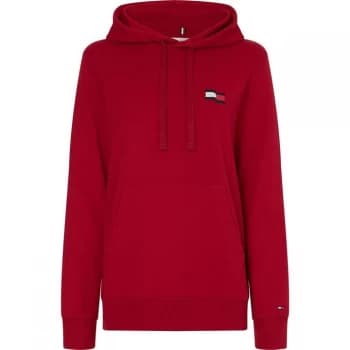 Tommy Hilfiger Motion Flag Hoodie - RASPBERRY XKC