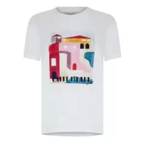 Ted Baker Esmayy Graphic Cami Vest - White