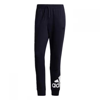 adidas Essentials French Terry Tapered Cuff Logo Joggers - Legend Ink / White
