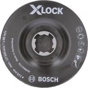 Bosch X-LOCK SCM velcro fastening plate 115mm Bosch Accessories 2608601723