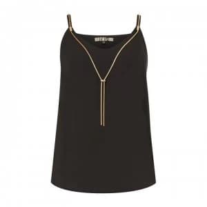 Biba Necklace Detail Cami - Black