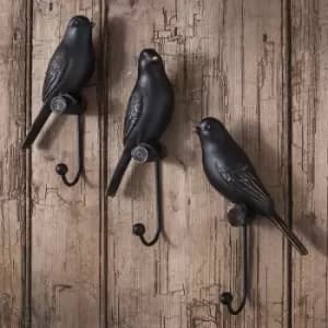 Gallery Direct Set of 3 Avery Resin Birds