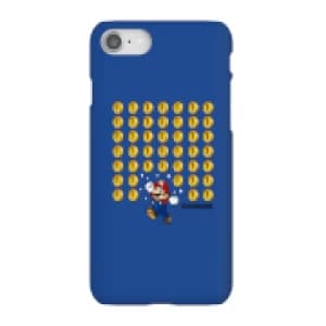 Nintendo Super Mario Coin Drop Phone Case - iPhone 8 - Snap Case - Gloss