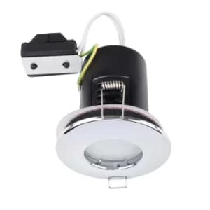 Pack of 4 MiniSun IP65 Fire Rated Bathroom Downlights in Chrome