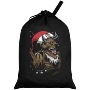 Grindstore Satan Rocks Black Santa Sack (One Size) (Black) - Black