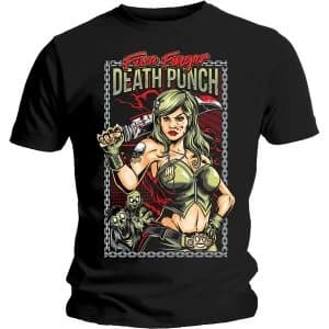 Five Finger Death Punch - Assassin Unisex Large T-Shirt - Black