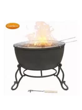 Gardeco Meredir Xl Cast Iron Fire Bowl