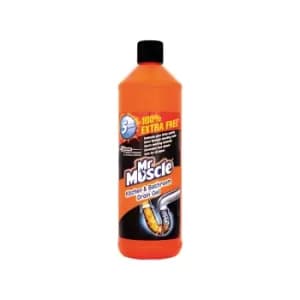 Mr Muscle - Max Drain Unblocker Kitchen & Bathroom 1L