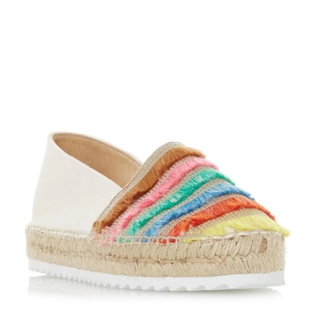 Dune Multicoloured 'Glazier' Espadrilles - 4