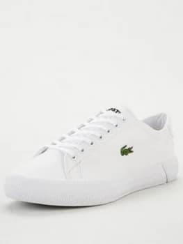 Lacoste Gripshot Leather Trainers - White