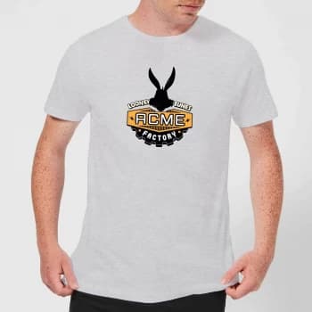 Looney Tunes ACME Logo Mens T-Shirt - Grey - M
