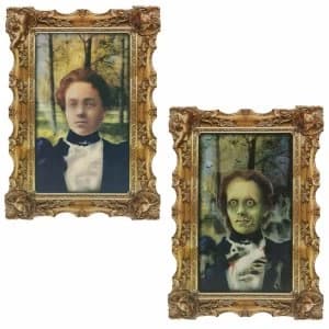 Scary Ghoul Lenticular Portrait, 45.7 x 30.4 cm