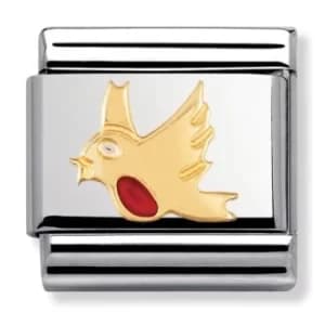 Nomination CLASSIC Gold Animals of Air Robin Charm 030211/06