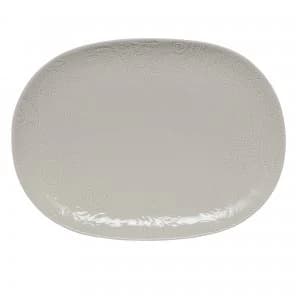 Denby Monsoon Gather Large Platter Grey