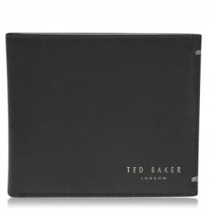 Ted Baker Leather Wallet - BLACK