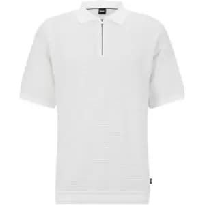BOSS Grande Polo Shirt - White