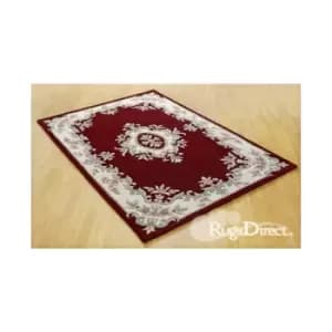 Royal Indian Red 120cm x 120cm Circle - Red
