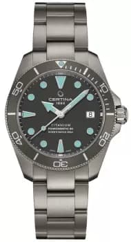 Certina C0328074408100 DS Action Diver Automatic Grey Watch
