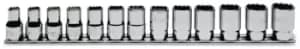 Beta Tools 920B/SB13 13pc 1/2" Square Drive Bi-Hex Socket Rail Set 10-22mm