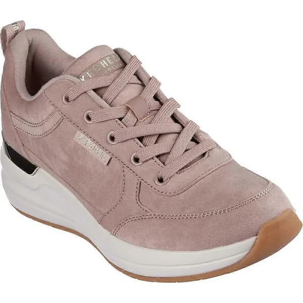 Skechers Womens Billion 2 Prissy N Plush Trainers UK Size 4 (EU 37) Taupe SKE2338-TPE-4