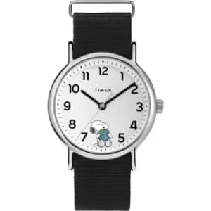Unisex Timex Peanuts Weekender Take Care Watch